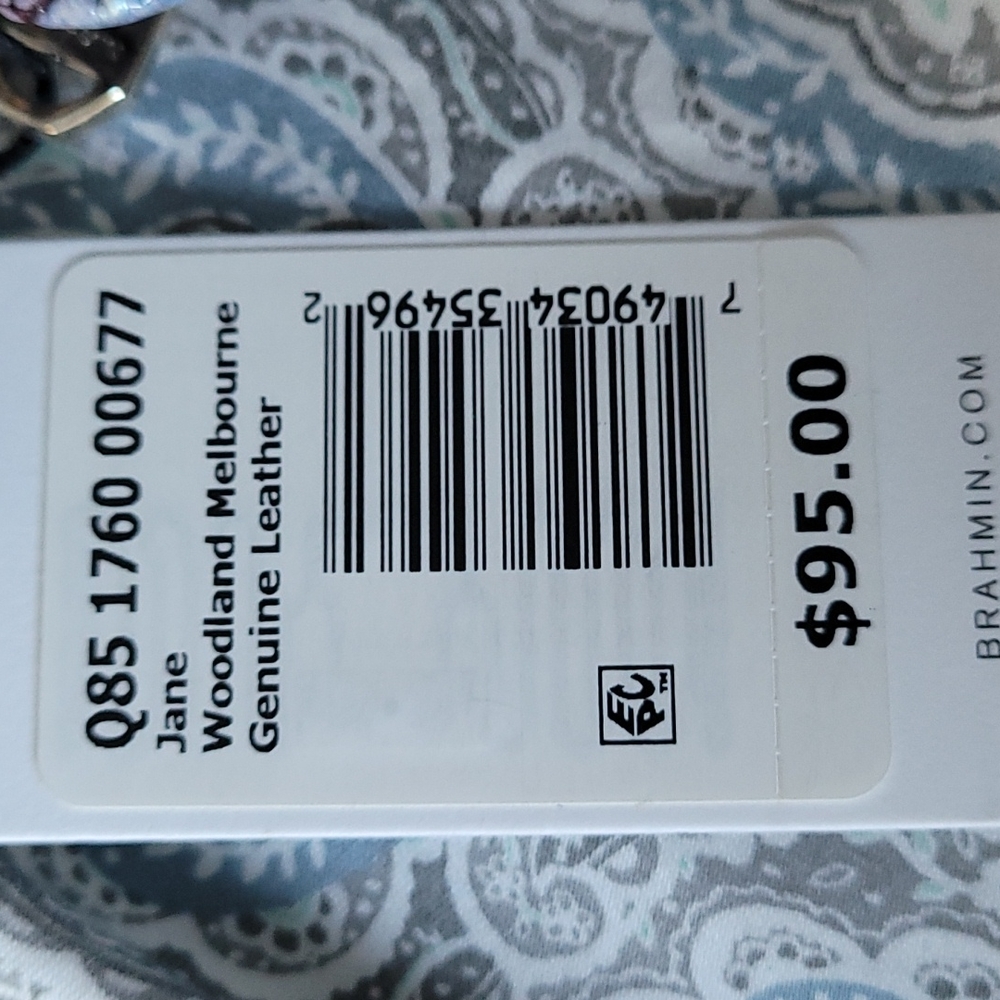 BRAHMIN bag and Wallet  , brand new with tags ,  Marlowe Woodland Melbourne - Picture 6 of 6